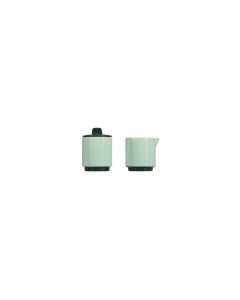 Melkkan en suikerpot 13cl green Duo