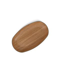 Serveerschaal 29x17,5cm bruin Buffet