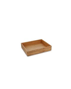 Plateau 32,5x26,5xH6,5cm bambou Arbor