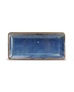 Serveerschaal 11,5x25,5cm blue Nova
