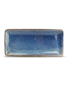 Serveerschaal 14x30,5cm blue Nova