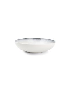 Diep bord 25xH6cm black speckled Dusk