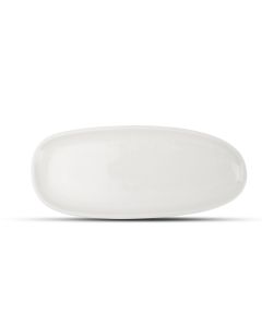 Assiette plate 34x14,5cm white Ceres
