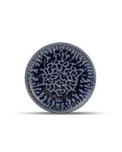 Plat bord 21cm cobalt Oxido