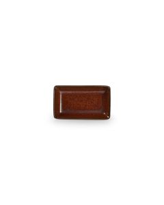 Serveerschaal 12x7xH2,5cm red Tapa