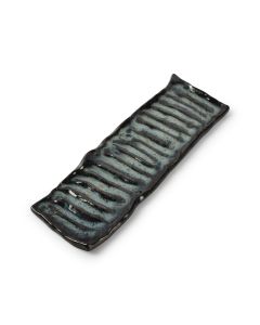 Serveerschaal 29x9cm seaweed Umi