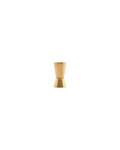 Cocktail maatbeker 5cl/3cl antique goud Bar