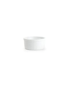 Plat à four 9xH4,5cm blanc Flavor