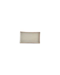Plat bord 22x12cm grey Line