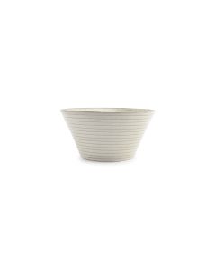Kom 21,5xH11cm conisch grey Line