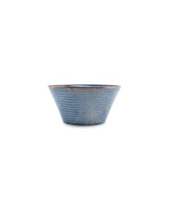 Kom 21,5xH11cm conisch blue Line