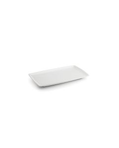 Serveerschaal 24x13cm wit Squito