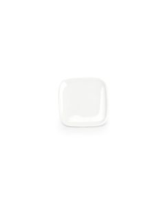 Plat bord 11,5x11,5cm wit Match