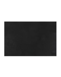 Placemat 45x30cm lederlook zwart Layer