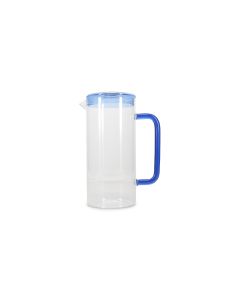 Karaf 120cl met deksel blauw Cruse