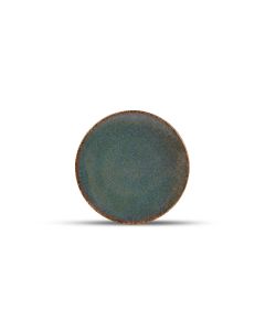 Plat bord 16cm groen Cirro