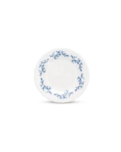 Plat bord 21cm blue flower Retro