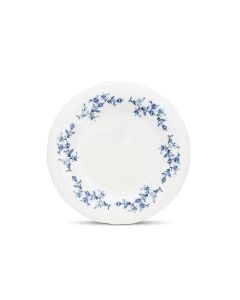 Plat bord 27,5cm blue flower Retro