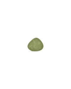 Glasonderzetter 11x10cm lederlook groen Layer - Set van 4
