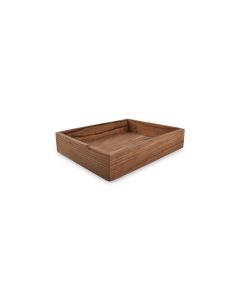 Plateau 35x24xH6,5cm natural Venna