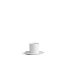 Melk-/sauskan 5xH5cm en schotel white Verso
