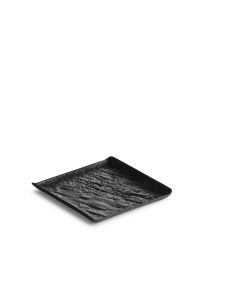 Serveerschaal 15x15cm black Livelli