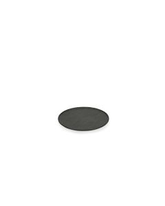 Plat bord 22cm low rim black Livelli