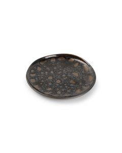 Plat bord 20cm gold flaked Nobile