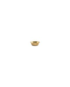 Schüssel 7xH2,5cm antique gold Serve