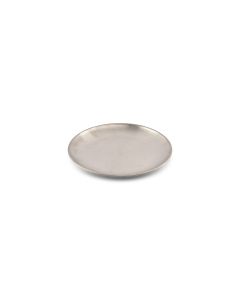 Plat bord 20cm antique zilver Serve