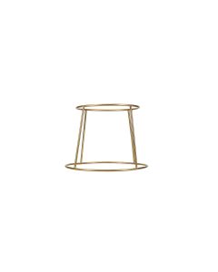 Verhoger 21/27xH20cm antique goud Serve