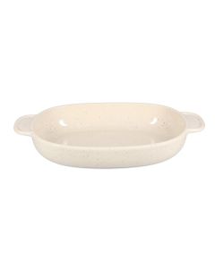 Ovenschaal 41x24xH6,5cm vanille Blush