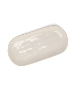 Serveerschaal 36,5x18cm beige Rocca