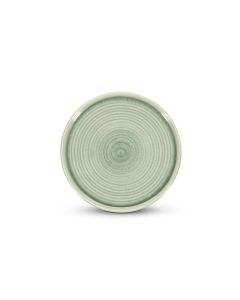 Assiette plate 27,5cm vert Cameo