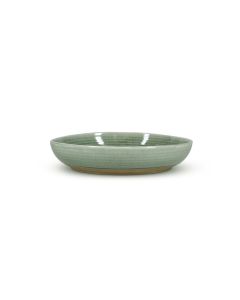 Serveerschaal 28xH6cm groen Cameo