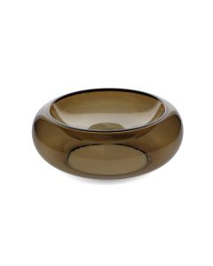 Sierschaal 33xH12cm coffee brown Vesper