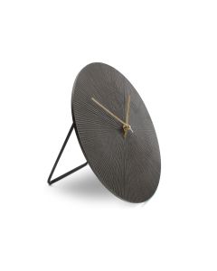 Tafelklok 26cm zwart ribble Zone