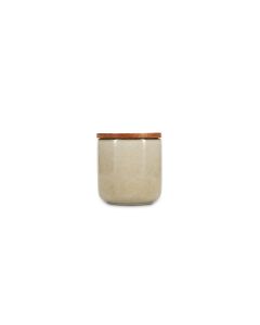 Voorraadpot 12xH12cm ivoor Meridian