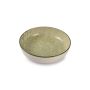 Diep bord 18,5xH5cm groen Gravel