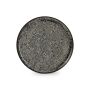 Plate 27cm black Gravel