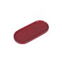 Plat à servir 20x9cm burgundy Fika