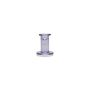 Kerzenhalter H8cm violet Mood - 2er-Set