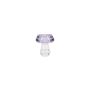 Kandelaar H7,5cm violet Mood - Set van 2
