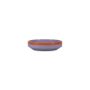 Kom 21x5cm paars/oranje Duo