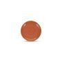 Teller flach 18xH2,5cm orange/grün Duo