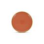 Assiette plate 26xH2,5cm orange/vert Duo