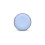Plat bord 18xH2,5cm blue Duo