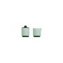 Laitière et sucrier 13cl vert Duo
