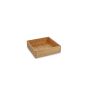 Tablett 24x24xH6,5cm Bambus Arbor