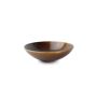 Deep plate 20,5xH6cm brown Escura